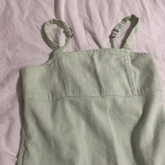Green Abercrombie kids dress 7/8 - Picture 1 of 6